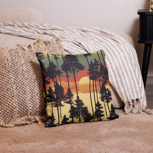 Sunsets Premium Pillow